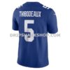 Mens Nike Kayvon Thibodeaux Royal New York Giants Vapor Fuse Limited Jersey