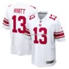 NFL2442dbG04-cd84be Mens Nike Jalin Hyatt White New York Giants Game Jersey