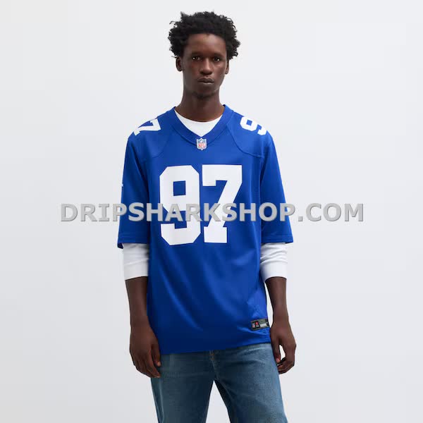 Mens Nike Dexter Lawrence Ii Royal New York Giants Team Game Player Jersey