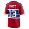 Mens Nike Jalin Hyatt Century Red New York Giants Alternate Player Game Jersey
