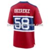 Mens Nike Bobby Okereke Century Red New York Giants Alternate Player Game Jersey