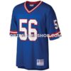 NFL2458bdG01-525398 Mens Mitchell And Ness Lawrence Taylor Royal New York Giants Big And Tall 1986 Retired Player Replica Jersey Pi3300000