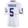 Mens Nike Kayvon Thibodeaux White New York Giants Alternate Vapor Untouchable Limited Jersey
