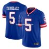 Mens Nike Kayvon Thibodeaux Royal New York Giants Alternate Vapor Untouchable Limited Jersey