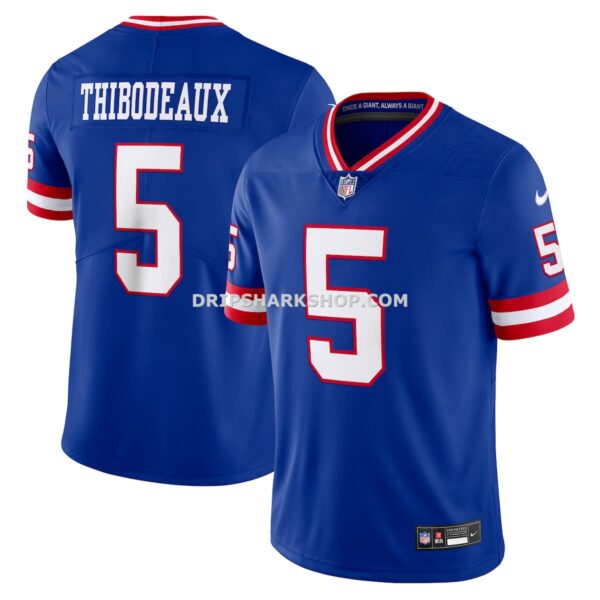 Mens Nike Kayvon Thibodeaux Royal New York Giants Alternate Vapor Untouchable Limited Jersey