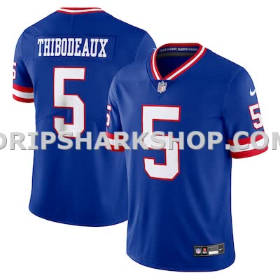 Mens Nike Kayvon Thibodeaux Royal New York Giants Alternate Vapor Untouchable Limited Jersey