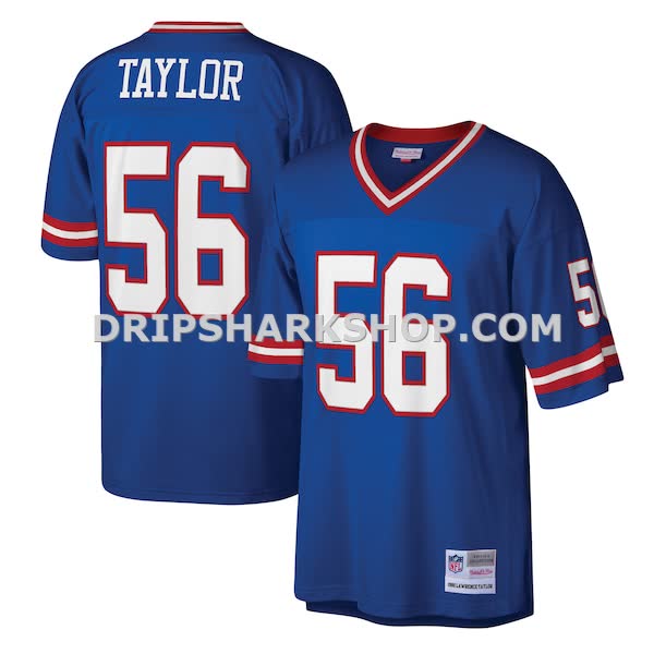 Mens Mitchell And Ness Lawrence Taylor Royal New York Giants Legacy Replica Jersey Pi3610000
