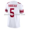 Mens Nike Kayvon Thibodeaux White New York Giants Vapor Fuse Limited Jersey