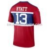 NFL247046G06-ccd2d5 Mens Nike Jalin Hyatt Red New York Giants Legend Player Performance Top