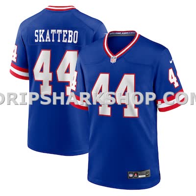 Mens Nike Cam Skattebo Royal New York Giants Alternate 2 Legacy Game Jersey