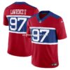 NFL2472ceG04-0a6d1f Mens Nike Dexter Lawrence Ii Century Red New York Giants Alternate Vapor Fuse Limited Jersey