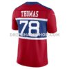 Mens Nike Andrew Thomas Century Red New York Giants Alternate Vapor Fuse Limited Jersey