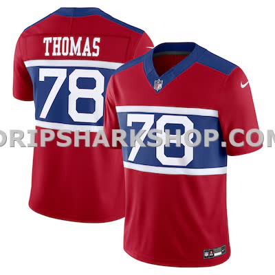 Mens Nike Andrew Thomas Century Red New York Giants Alternate Vapor Fuse Limited Jersey