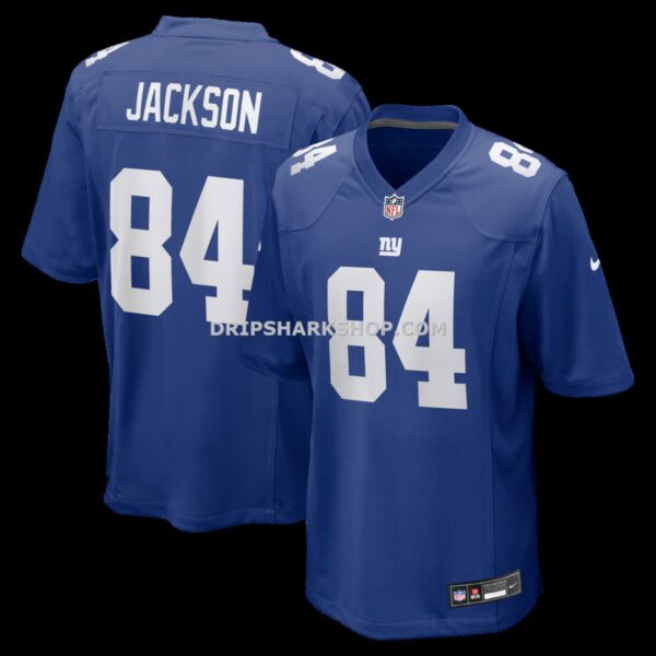 Mens Nike Tyree Jackson Royal New York Giants Game Jersey