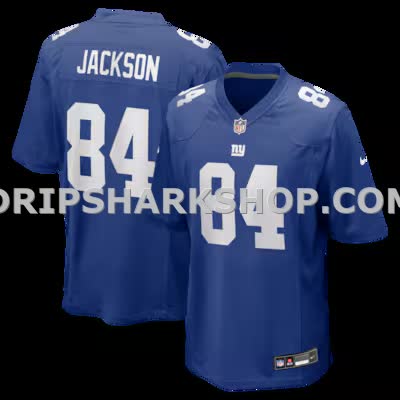 Mens Nike Tyree Jackson Royal New York Giants Game Jersey