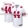 Mens Nike Cam Skattebo White New York Giants Game Jersey