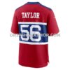 NFL24816aG06-3b35d2 Mens Nike Lawrence Taylor Century Red New York Giants Alternate Retired Player Game Jersey