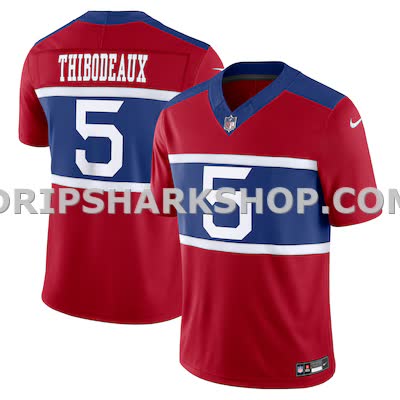 Mens Nike Kayvon Thibodeaux Century Red New York Giants Alternate Vapor Fuse Limited Jersey