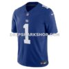 NFL24837fG05-b6c7eb Mens Nike Malik Nabers Royal New York Giants Vapor Fuse Limited Jersey