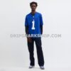 NFL24837fG09-23a444 Mens Nike Malik Nabers Royal New York Giants Vapor Fuse Limited Jersey