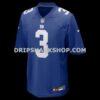 Mens Nike Abdul Carter Royal New York Giants Team Game Jersey