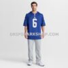 NFL2496e3G10-f7be69 Mens Nike Jaxson Dart Royal New York Giants Team Game Jersey