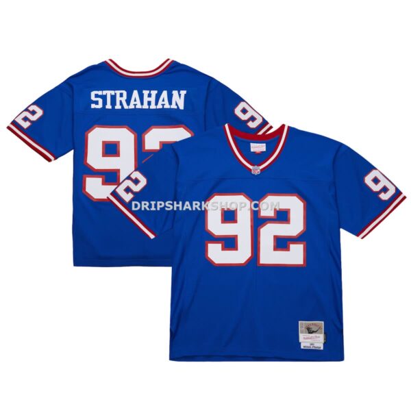 NFL249ea3G04-5fb044 Mens Mitchell And Ness Michael Strahan Royal New York Giants 1993 Legacy Replica Jersey