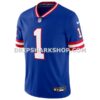 NFL249fb0G05-dee20f Mens Nike Malik Nabers Royal New York Giants Alternate 2 Legacy Vapor Untouchable Limited Jersey