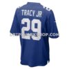NFL24ace2G06-889a51 Mens Nike Tyrone Tracy Jr Royal New York Giants Team Game Jersey