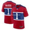 NFL24b118G04-8628d9 Mens Nike Malik Nabers Century Red New York Giants Alternate Game Jersey