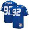 Mens Mitchell And Ness Michael Strahan Royal New York Giants 1994 Authentic Throwback Retired Player Jersey
