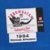 Mens Mitchell And Ness Michael Strahan Royal New York Giants 1994 Authentic Throwback Retired Player Jersey