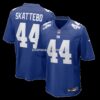 Mens Nike Cam Skattebo Royal New York Giants Team Game Player Jersey