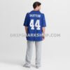 Mens Nike Cam Skattebo Royal New York Giants Team Game Player Jersey