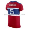 NFL24c380G06-8da587 Mens Nike Kayvon Thibodeaux Red New York Giants Vapor Fuse Elite Player Jersey Vapor Fuse Elite Jersey