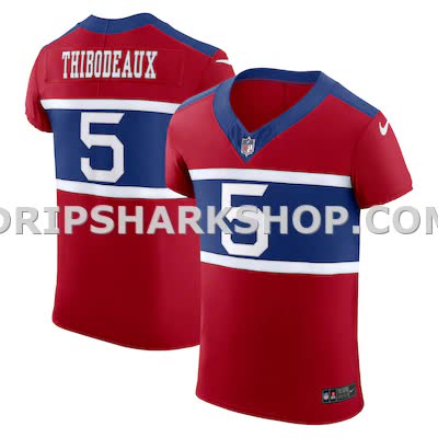 Mens Nike Kayvon Thibodeaux Red New York Giants Vapor Fuse Elite Player Jersey Vapor Fuse Elite Jersey
