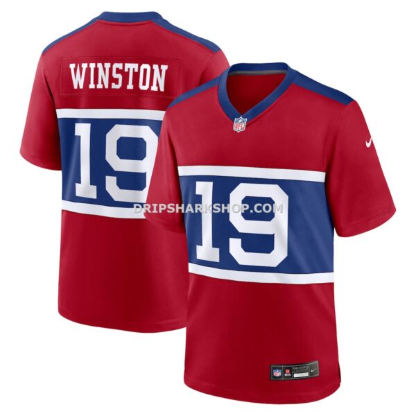 Mens Nike Jameis Winston Century Red New York Giants Alternate Game Jersey
