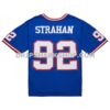 Mens Mitchell And Ness Michael Strahan Royal New York Giants Big And Tall 1993 Retired Player Replica Jersey