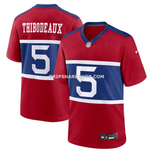 Mens Nike Kayvon Thibodeaux Century Red New York Giants Alternate Player Game Jersey