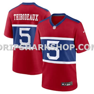 Mens Nike Kayvon Thibodeaux Century Red New York Giants Alternate Player Game Jersey