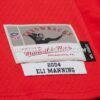 Mens Mitchell And Ness Eli Manning Red New York Giants 2004 Legacy Replica Jersey