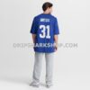 Mens Nike Matt Breida Royal New York Giants Game Jersey