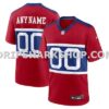 Mens Nike Century Red New York Giants Alternate Game Custom Jersey
