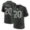 Mens Nike Breece Hall Gotham Green New York Jets 2025 Rivalries Collection Game Jersey