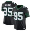 Mens Nike Quinnen Williams Legacy Black New York Jets Alternate Vapor Fuse Limited Jersey