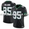Mens Nike Quinnen Williams Legacy Black New York Jets Alternate Vapor Fuse Limited Jersey