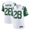 Mens Nike Curtis Martin White New York Jets Retired Player Alternate Game Jersey