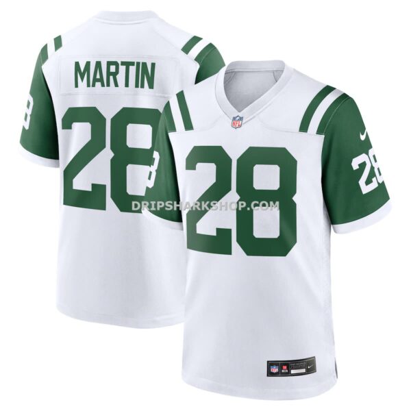 Mens Nike Curtis Martin White New York Jets Retired Player Alternate Game Jersey