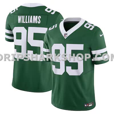 Mens Nike Quinnen Williams Legacy Green New York Jets Vapor Fuse Limited Jersey