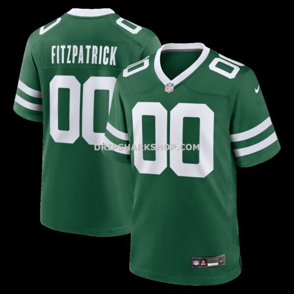Mens Nike Minkah Fitzpatrick Legacy Green New York Jets Game Jersey